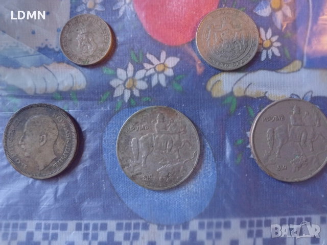 Сет 10 Стотинки 1913, 2 Лева 1925, 10 Лева 1930, 10 Лева 1943 и 50 Лева 1943, снимка 4 - Нумизматика и бонистика - 51640605