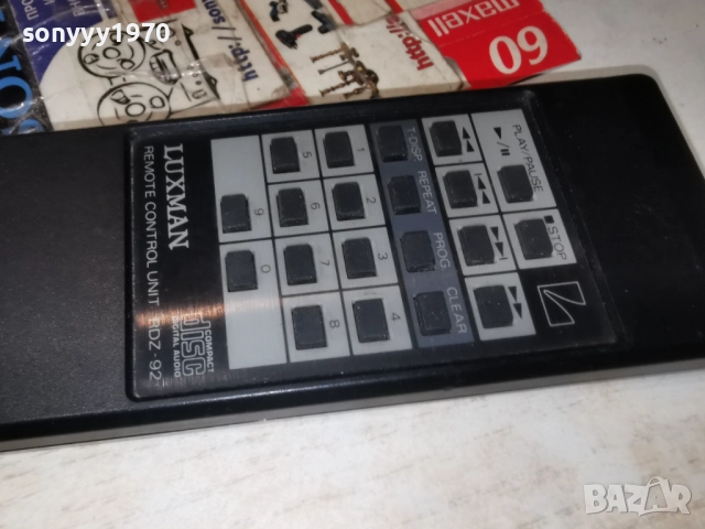 LUXMAN RDZ-92 REMOTE CONTROL-ВНОС SWISS 2212251810, снимка 13 - Ресийвъри, усилватели, смесителни пултове - 52877034