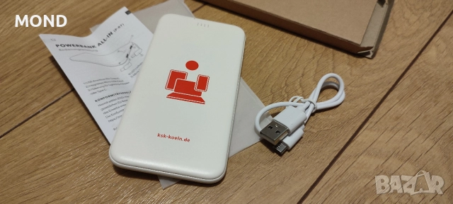 Немска преносима външна батерия - Powerbank ALL-IN ZOGI, снимка 14 - Безжични зарядни - 52865126