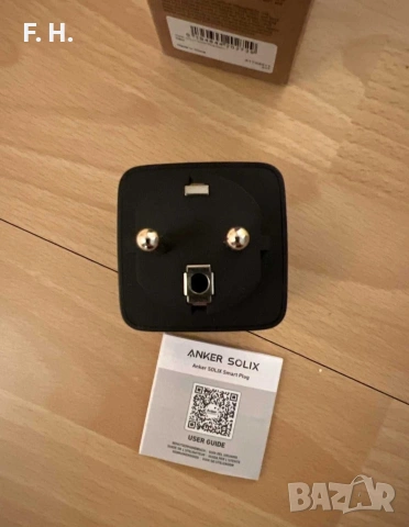 Аnker Solix Smart Plug смарт контакт, снимка 3 - Друга електроника - 53619396