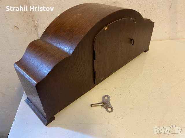 Часовник Junghans антика, снимка 3 - Антикварни и старинни предмети - 52430737