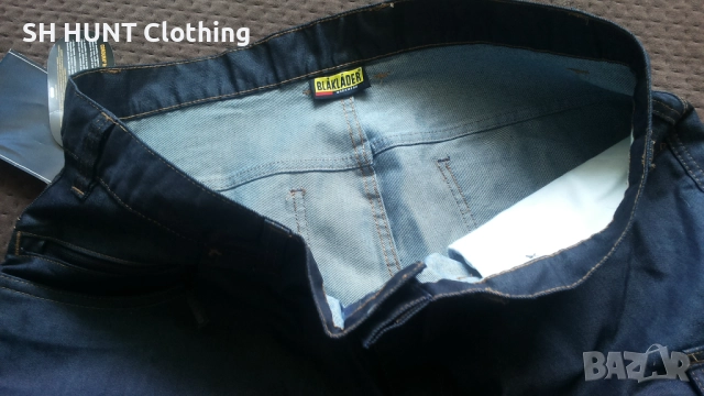BLAKLADER 1497-1141 Service Work Trousers Denim Stretch размер XXL работен панталон W4-407, снимка 14 - Панталони - 51968606