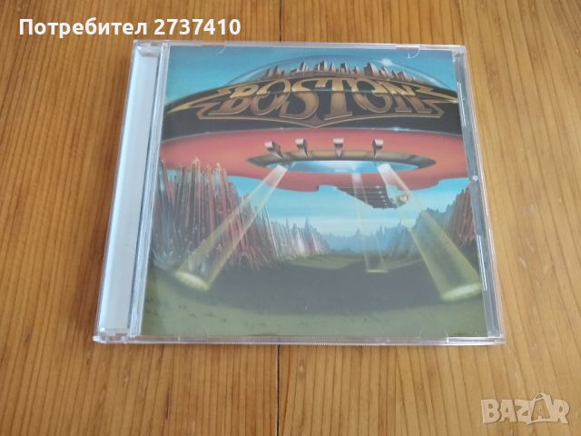 BOSTON - DON'T LOOK BACK 18лв оригинален диск, снимка 1 - CD дискове - 46022207