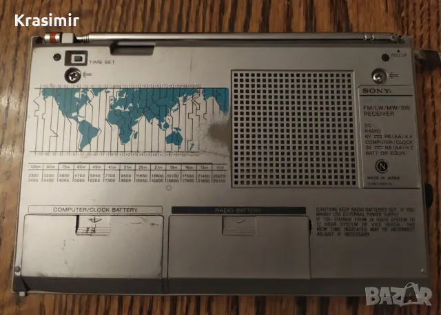 Радио приемник Sony ICF-7600D, снимка 4 - Радиокасетофони, транзистори - 49406450