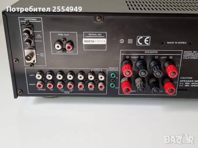 Harman/Kardon HK 3250 stereo receiver, снимка 12 - Ресийвъри, усилватели, смесителни пултове - 46389749