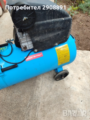 Компресор 50 литра , снимка 5 - Компресори - 52043353