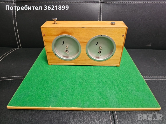 Шахматен часовник Garde, снимка 3 - Антикварни и старинни предмети - 54205731