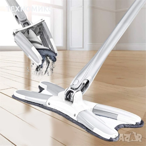 Сгъваем самоотцеждащ се моп за под Aurora Twist Mop, снимка 11 - Други стоки за дома - 53822735