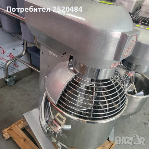 Професионален планетарен миксер 40 литра с 3 скорости! ХИТ Цена 1835,54€/3,590лв., снимка 16 - Обзавеждане на кухня - 53417314