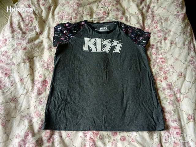 Нова оригинална тениска на KISS, снимка 2 - Тениски - 53946404