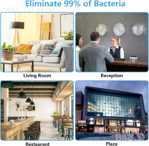  Безконтактен дозатор за дезинфектант за ръце HPYLIF·H, снимка 3 - Друга електроника - 50699601