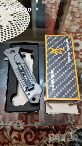 Джобни ножки Browning и  Пантера 65х13, снимка 5 - Ножове - 53152604