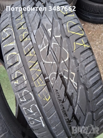 235 50 19 GENERAL 2бр.летни дот 2020г , снимка 2 - Гуми и джанти - 53889586