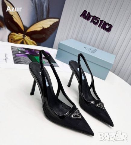 дамски обувки на ток прада, снимка 2 - Дамски обувки на ток - 45885386
