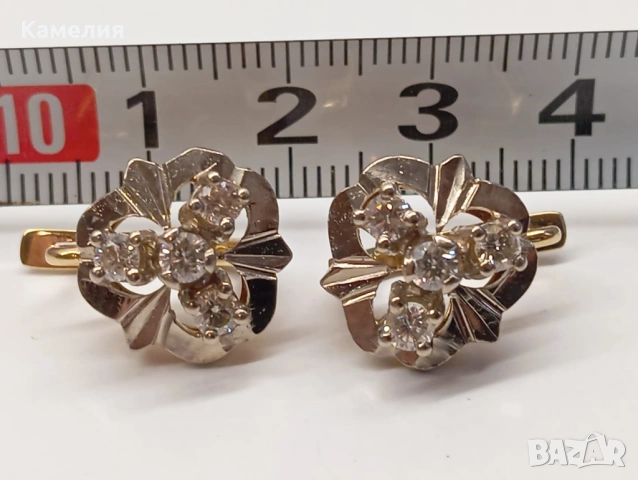 Руско злато , снимка 4 - Обеци - 53963533