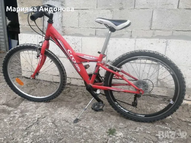 Велосипеди Cross Rocky 24'' два броя, цвят:червен и зелен, снимка 3 - Велосипеди - 50345966