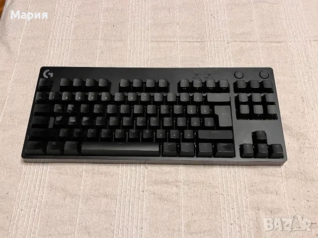 Геймърска механична клавиатура Logitech G Pro Clicky RGB, снимка 2 - Клавиатури и мишки - 48262819