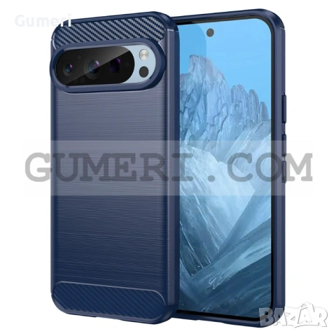 Гръб "Карбон Шарк" за Google Pixel 9, снимка 4 - Калъфи, кейсове - 53260646