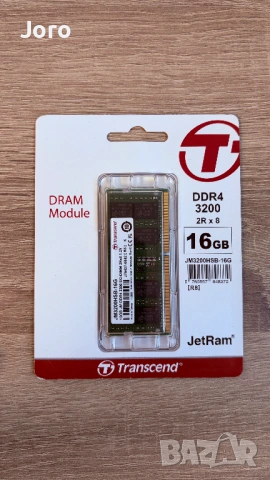 *Нови* Памети за лаптопи Transcend 16GB DDR4 3200MHz