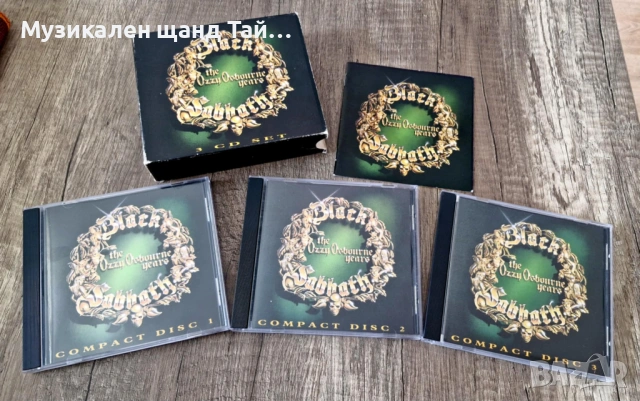 Компакт Дискове - Рок Метъл: Black Sabbath – The Ozzy Osbourne Years - 3 CD Box, снимка 3 - CD дискове - 54248528