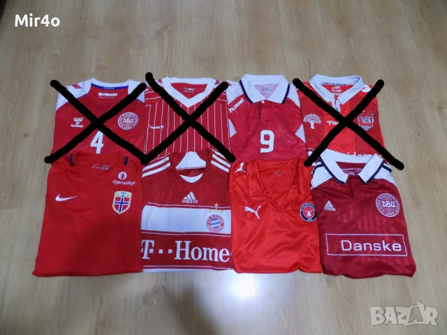 футболни тениски norge nike denmark kjaer hummel bayern munich adidas fc midtjylland vejle boldklub 