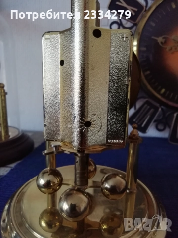 Стари електромеханични каминни и стенен часовник. , снимка 10 - Антикварни и старинни предмети - 52439399