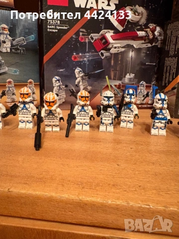 Lego star wars 501st legion lot, снимка 3 - Конструктори - 53615419