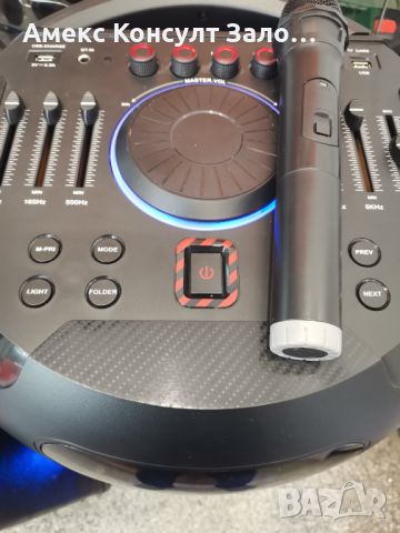  Преносима Аудио система  Crown GTB-602TW