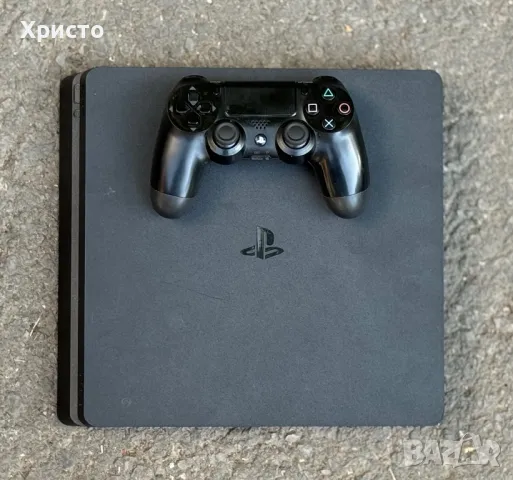 Конзола Sony Playstation 4 Slim (PS4), 500 GB, снимка 1 - PlayStation конзоли - 47137547