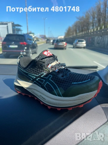 Нови ASICS Trabuco Max 2 (trail) – размери 41 / 40.5, оригинални, снимка 2 - Маратонки - 54245404