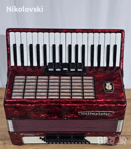 Акордеон Weltmeister Stella , снимка 4 - Акордеони - 53409751