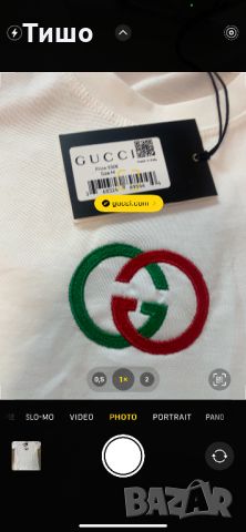 Gucci-Оригинална чисто нова дамска тениска М, снимка 1 - Тениски - 46372278