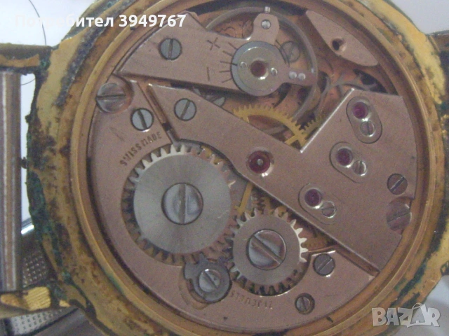 Стар дамски  позлатен часовник., снимка 3 - Дамски - 53951763