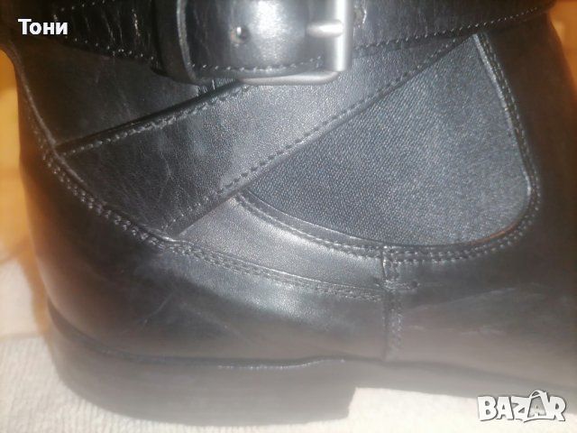 BOSS ORIGINAL Запазени Мъжки Обувки от Естествена Кожа 43 , снимка 7 - Мъжки боти - 46332928