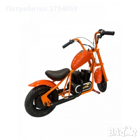 Електрически мини скутер C12B Harley baby, снимка 10 - Велосипеди - 53098765