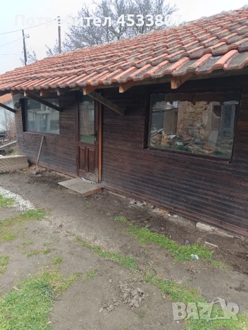 Продавам фургон /  лице  с вагона шарка с покрив от керемиди. Размери 7 на 2.5, снимка 2 - Ремаркета - 53111582