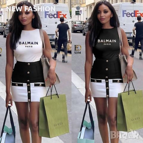 Дамски Комплекти BALMAIN , снимка 3 - Комплекти - 46696805