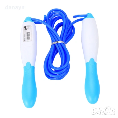 6475 Силиконово въже за скачане с брояч, 2.7 м, снимка 5 - Други спортове - 53797124