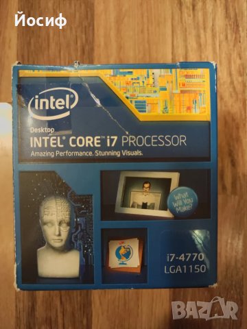 Процесор Intel G3220, socket 1150 + охладител, снимка 4 - Процесори - 47880108