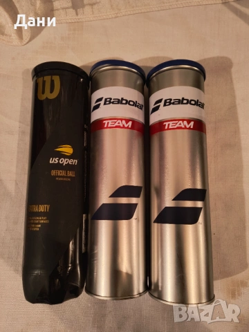 Тенис топки Wilson,Babolai , RolandGarros,Us open 