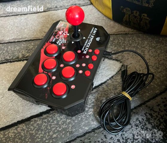 4-in-1 JOYSTICK NS-002 Retro Arcade Controller PS3 XBOX PC, снимка 2 - Джойстици и геймпадове - 45687029