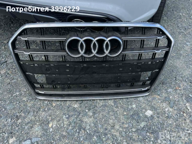 Решетка предна броня Ауди а6 ц7/A6/C7 С6/S6 4G0853653