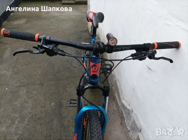 ￼ Велосипед Drag Hardy 5.0 29 XL син оранжев, снимка 2 - Велосипеди - 53211848