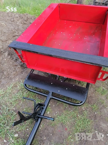 Ремарке за мотофреза със спирачки , снимка 5 - Ремаркета - 54018874