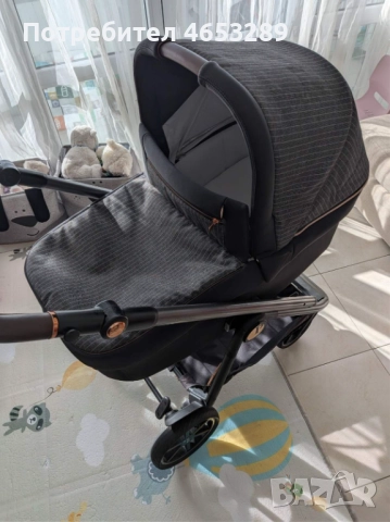 ДЕТСКА КОЛИЧКА VELOCE LOUNGE MODULAR FIAT 500, снимка 4 - Детски колички - 52438619