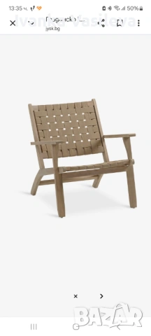 Фотьойл масивно дърво , снимка 3 - Дивани и мека мебел - 53757697