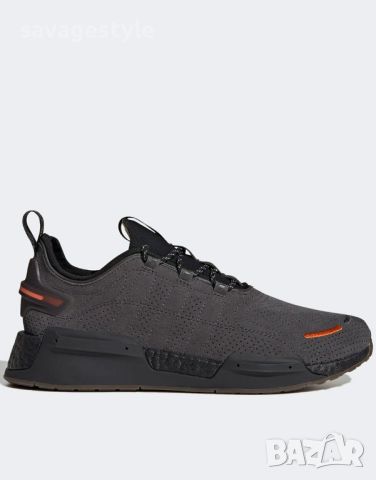 Мъжки маратонки ADIDAS Originals Nmd_R1 V3 Shoes Grey/Black, снимка 2 - Маратонки - 46321694