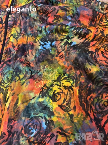 Оригинално Vintage GUCCI мъжко спортно горнище размер ХЛ, снимка 5 - Спортни дрехи, екипи - 52422572