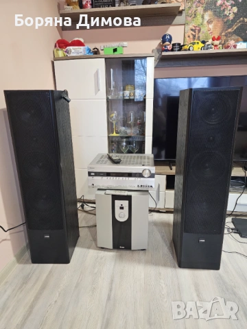 Продавам усилвател, субуфер и две колони 