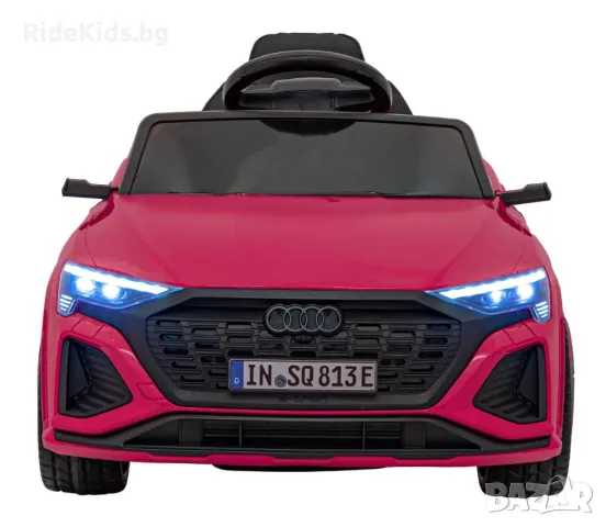 Audi SQ8 12V – Детски акумулаторен джип, Розов, EVA гуми, снимка 2 - Детски велосипеди, триколки и коли - 50418508